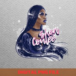 shea coulee drag queen png, shea coulee png, drag queen digital png files