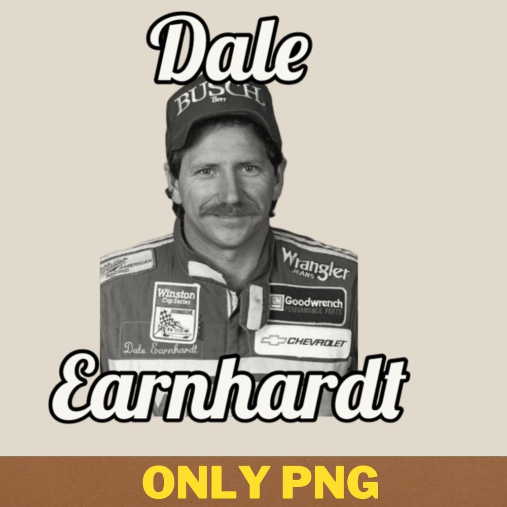 Dale Earnhardt Iconic Persona PNG, Dale Earnhardt PNG, Nascar Racing Digital Png Files.jpg