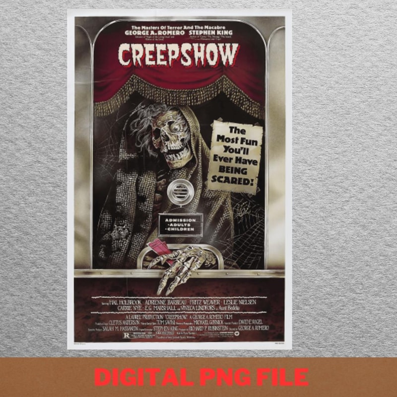 Creepshow Eerie Encounters PNG, Creepshow PNG, Zombie Digital Png Files.jpg