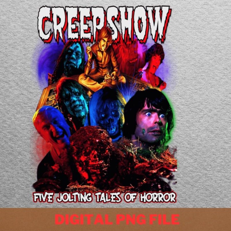 Creepshow Dreadful Delights PNG, Creepshow PNG, Zombie Digital Png Files.jpg