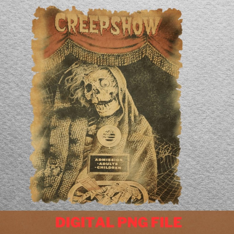 Creepshow Fear Frenzy PNG, Creepshow PNG, Zombie Digital Png Files.jpg