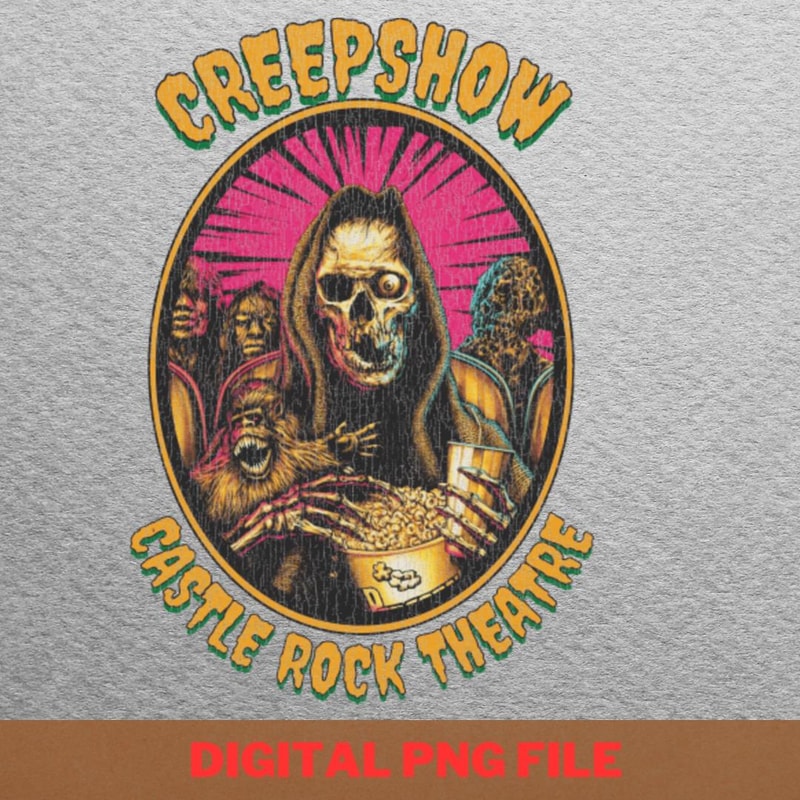 Creepshow Scream Fest PNG, Creepshow PNG, Zombie Digital Png Files.jpg
