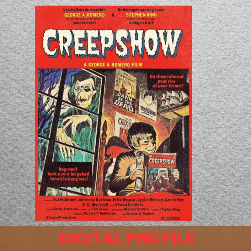 Creepshow Creepy Crawlies PNG, Creepshow PNG, Zombie Digital Png Files.jpg
