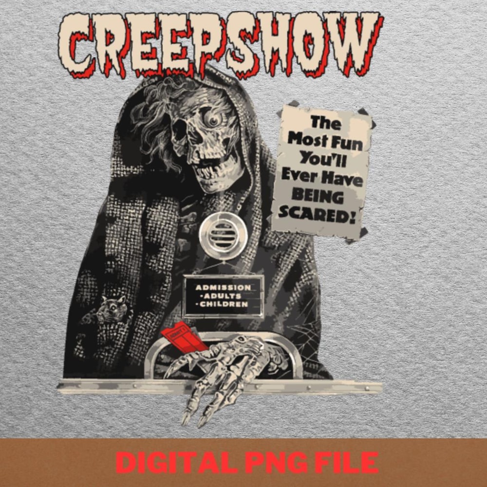 Creepshow Wicked Thrills PNG, Creepshow PNG, Zombie Digital Png Files.jpg