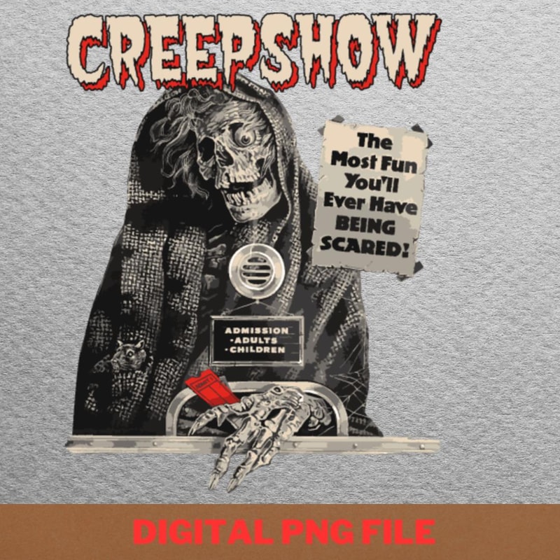Creepshow Wicked Thrills PNG, Creepshow PNG, Zombie Digital Png Files.jpg
