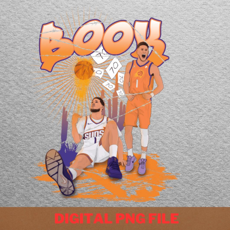 Devin Booker Graphic T Shirt - Devin Booker Focus PNG, Devin Booker PNG, Basketball Digital Png Files.jpg