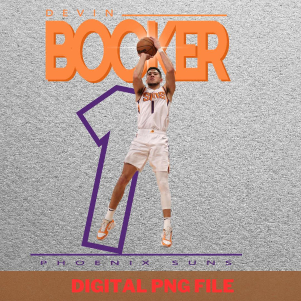 Devin Bookerby - Devin Booker Heart PNG, Devin Booker PNG, Basketball Digital Png Files.jpg