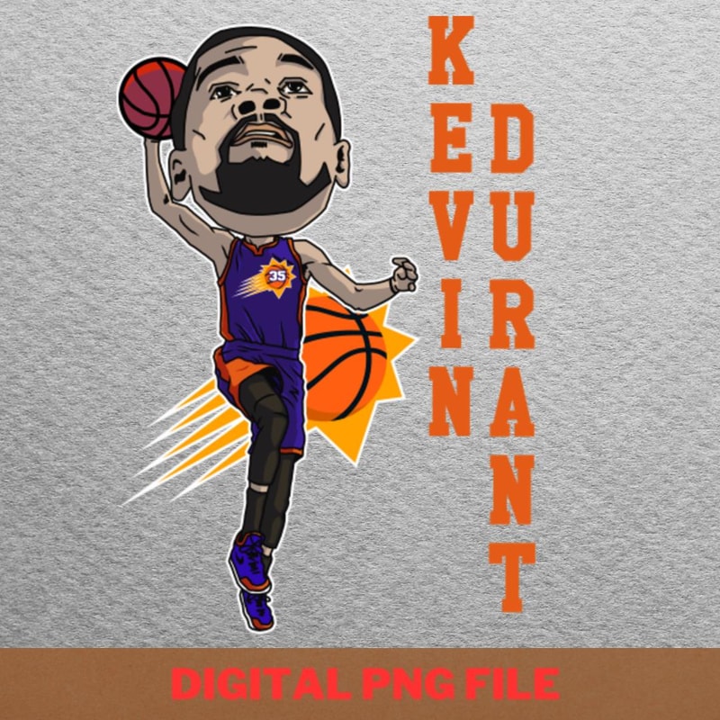 Phoenix Durant - Devin Booker Force PNG, Devin Booker PNG, Basketball Digital Png Files.jpg
