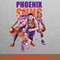Phoenix Suns Trident - Devin Booker Relentless PNG, Devin Booker PNG, Basketball Digital Png Files.jpg