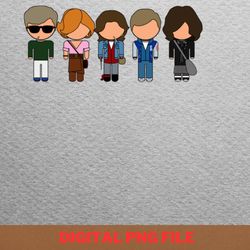 breakfast club indie fashion png, breakfast club png, 80s movies digital png files