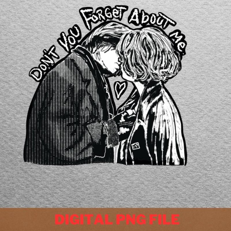 Breakfast Club Outsider Group PNG, Breakfast Club  PNG, 80S Movies Digital Png Files.jpg