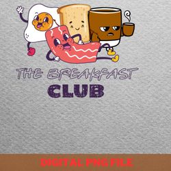 breakfast club quiet heroes png, breakfast club png, 80s movies digital png files