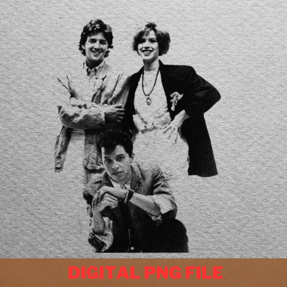 Breakfast Club Warm Hearts PNG, Breakfast Club PNG, 80S Movies Digital Png Files.jpg