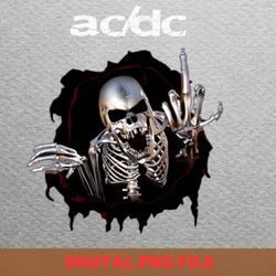 acdc classic kings png, heavy metal png, highway to hell digital png files