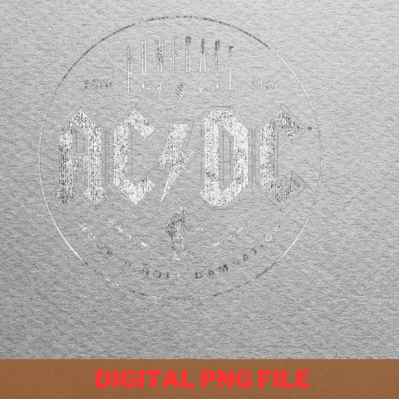 Acdc Classic Tunes PNG, Heavy Metal PNG, Highway To Hell Digital Png Files.jpg
