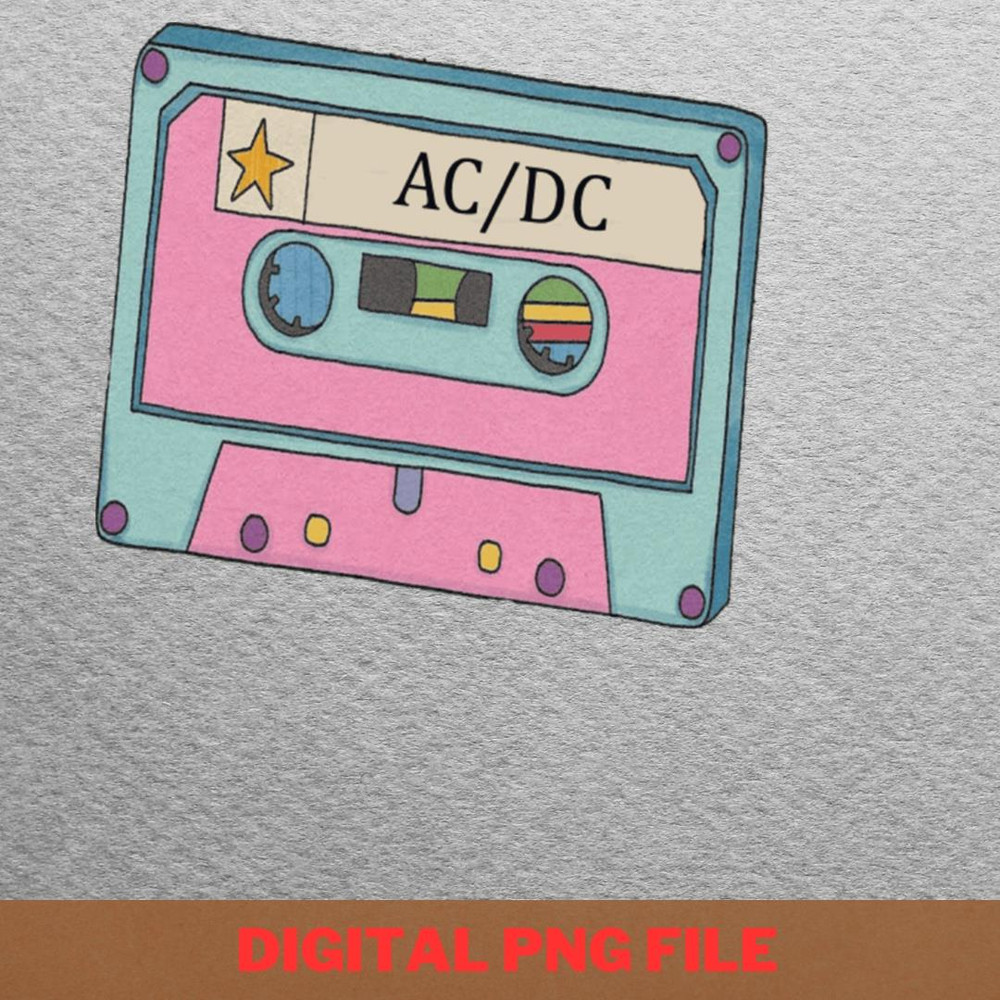 Acdc Dynamic Power PNG, Heavy Metal PNG, Highway To Hell Digital Png Files.jpg