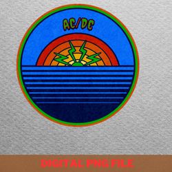 acdc dynamic trio png, heavy metal png, highway to hell digital png files