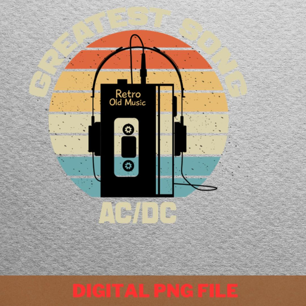Acdc Guitar Gods PNG, Heavy Metal PNG, Highway To Hell Digital Png Files.jpg