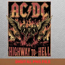 acdc guitar heroes png, heavy metal png, highway to hell digital png files