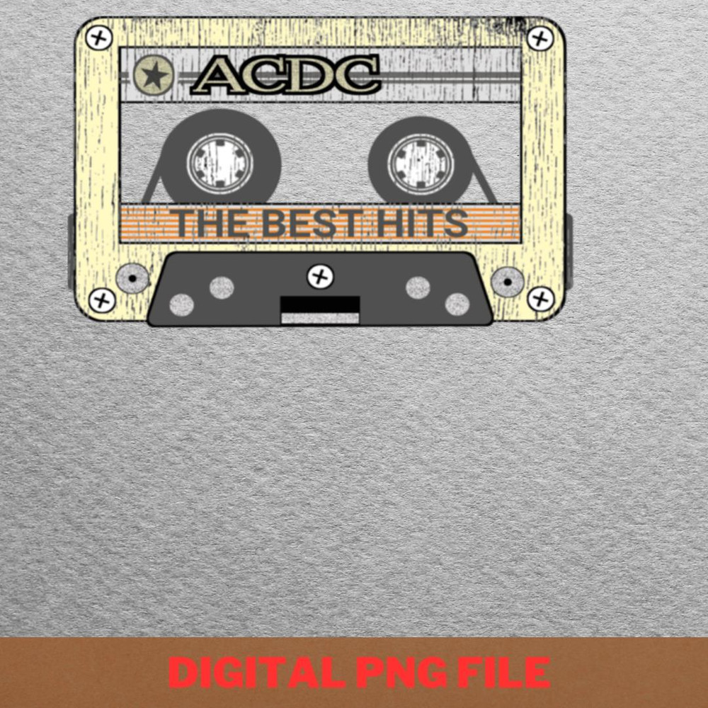 Acdc Guitar Legends PNG, Heavy Metal PNG, Highway To Hell Digital Png Files.jpg