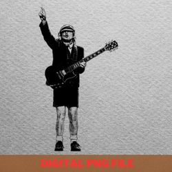 acdc guitar magic png, heavy metal png, highway to hell digital png files