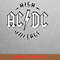 Acdc Heavy Tunes PNG, Heavy Metal PNG, Highway To Hell Digital Png Files.jpg