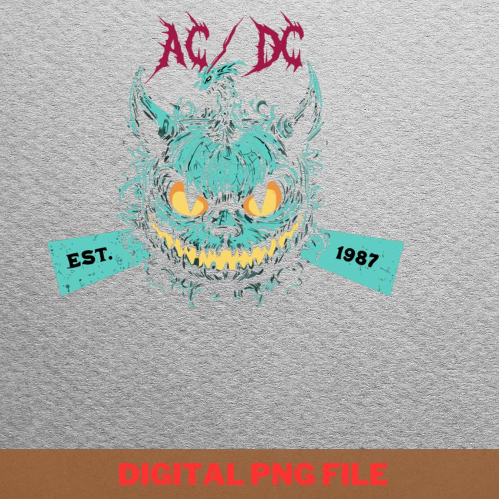 Acdc Iconic Legends PNG, Heavy Metal PNG, Highway To Hell Digital Png Files.jpg