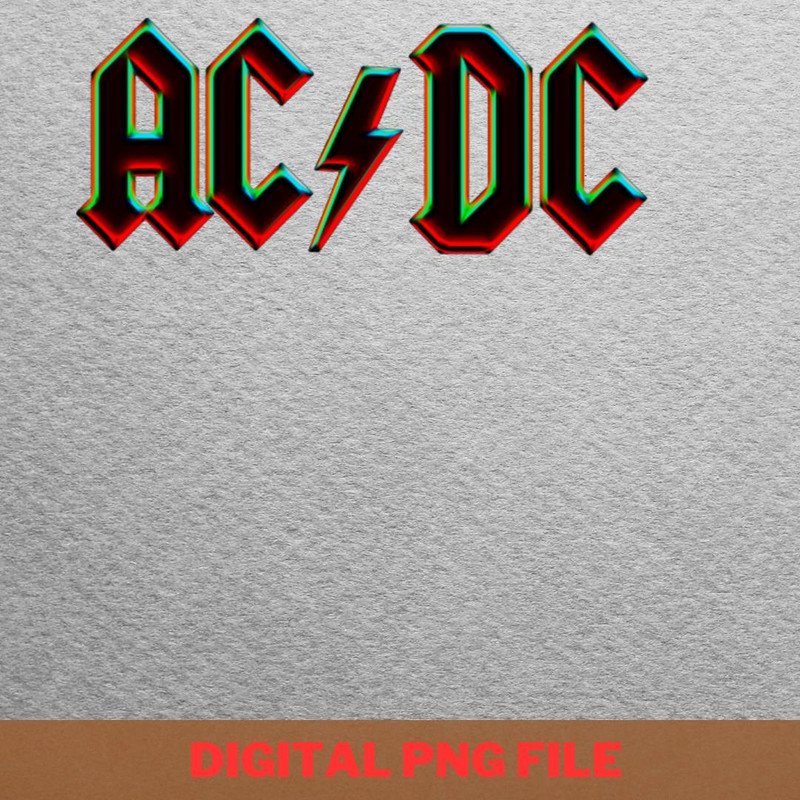 Acdc Rock Icons PNG, Heavy Metal PNG, Highway To Hell Digital Png Files.jpg