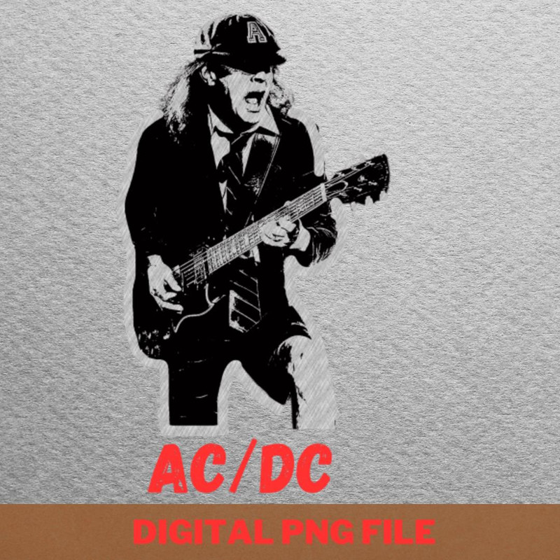 Acdc Stage Anthems PNG, Heavy Metal PNG, Highway To Hell Digital Png Files.jpg