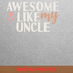 awesome like my daughter happy heart png, fathers day png, my daughter digital png files