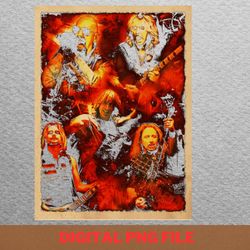 heavy metal beasts png, heavy metal png, black meta digital png files