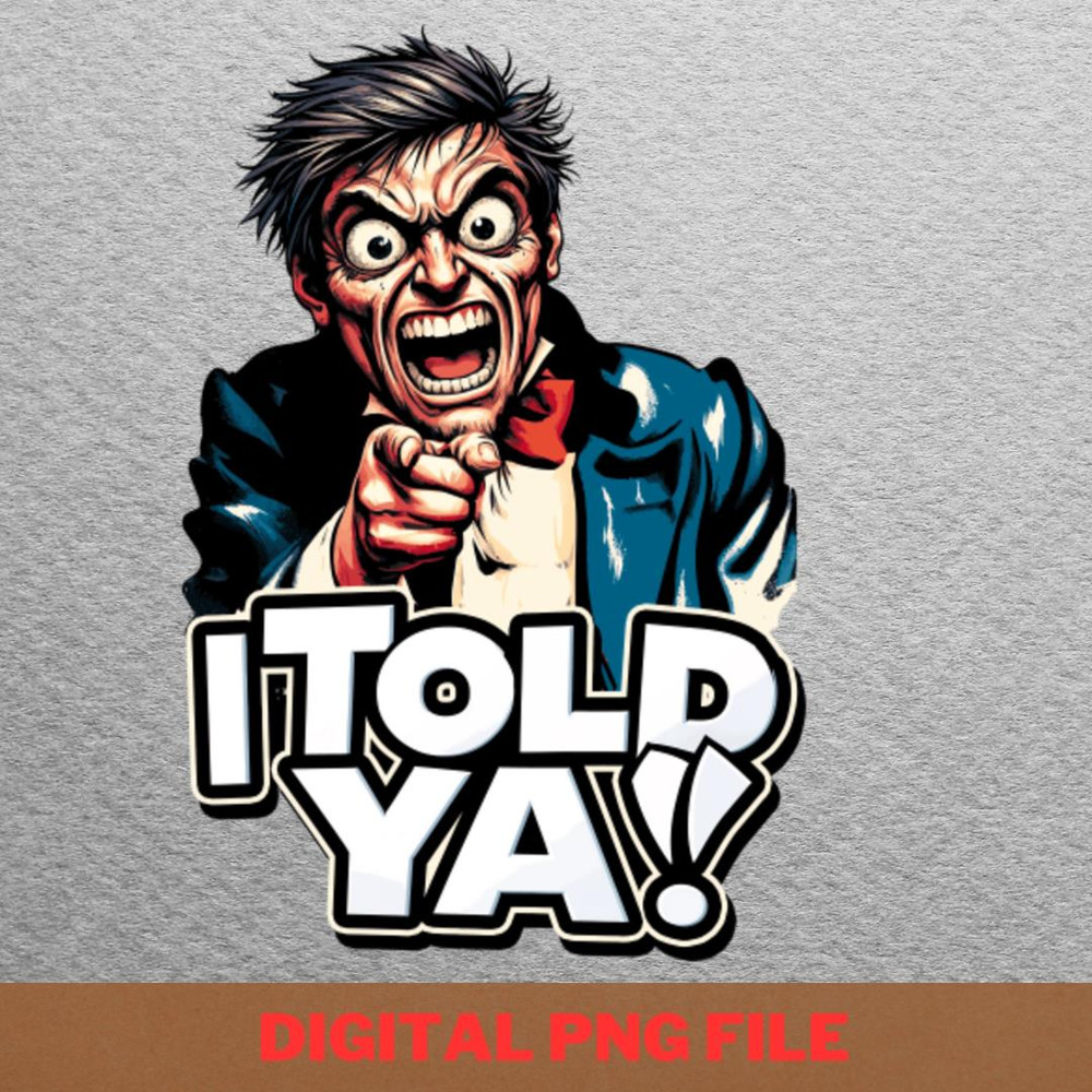 I Told Ya Stay True PNG, I Told Ya PNG, Challengers Movie Digital Png Files.jpg