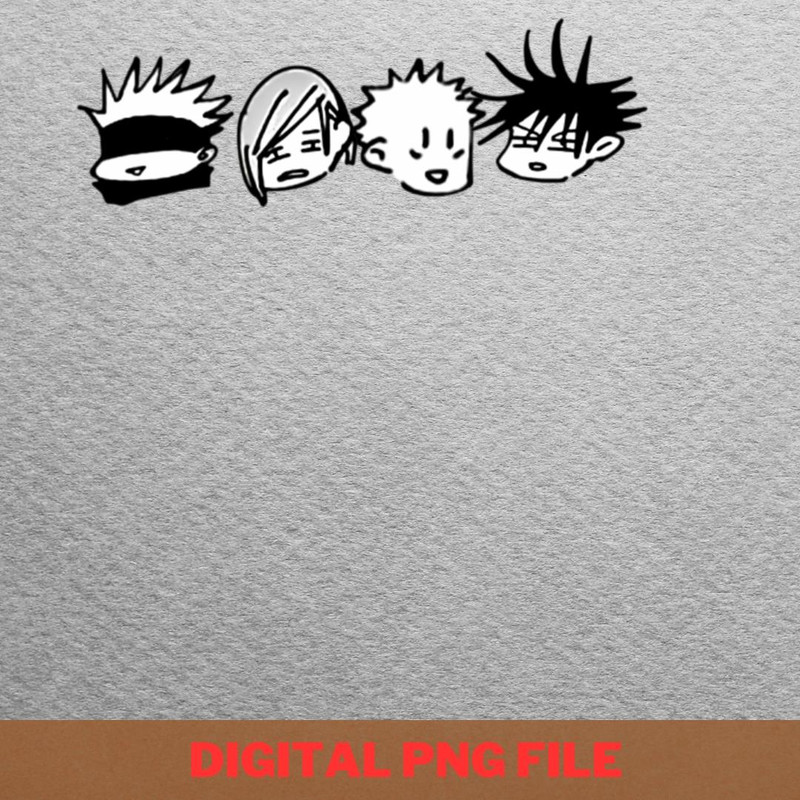 Gojo Jujutsu Kaisen Foresight PNG, Jujutsu Kaisen PNG, Gojo Satoru Digital Png Files.jpg