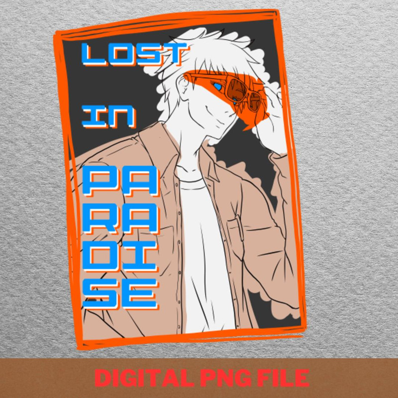 Gojo Jujutsu Kaisen Justice PNG, Jujutsu Kaisen PNG, Gojo Satoru Digital Png Files.jpg