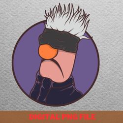 gojo jujutsu kaisen redemption png, jujutsu kaisen png, gojo satoru digital png files