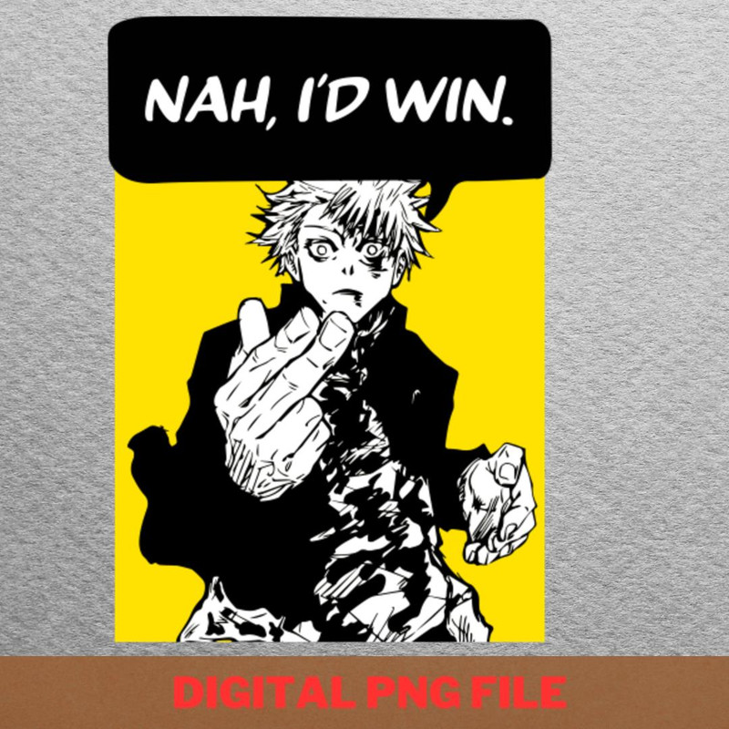 Gojo Jujutsu Kaisen Resilience PNG, Jujutsu Kaisen PNG, Gojo Satoru Digital Png Files.jpg