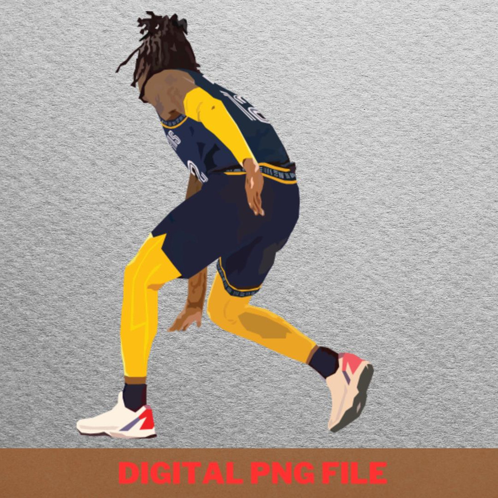 Ja Morant Fearless PNG, Ja Morant PNG, Basketball Player Digital Png Files.jpg