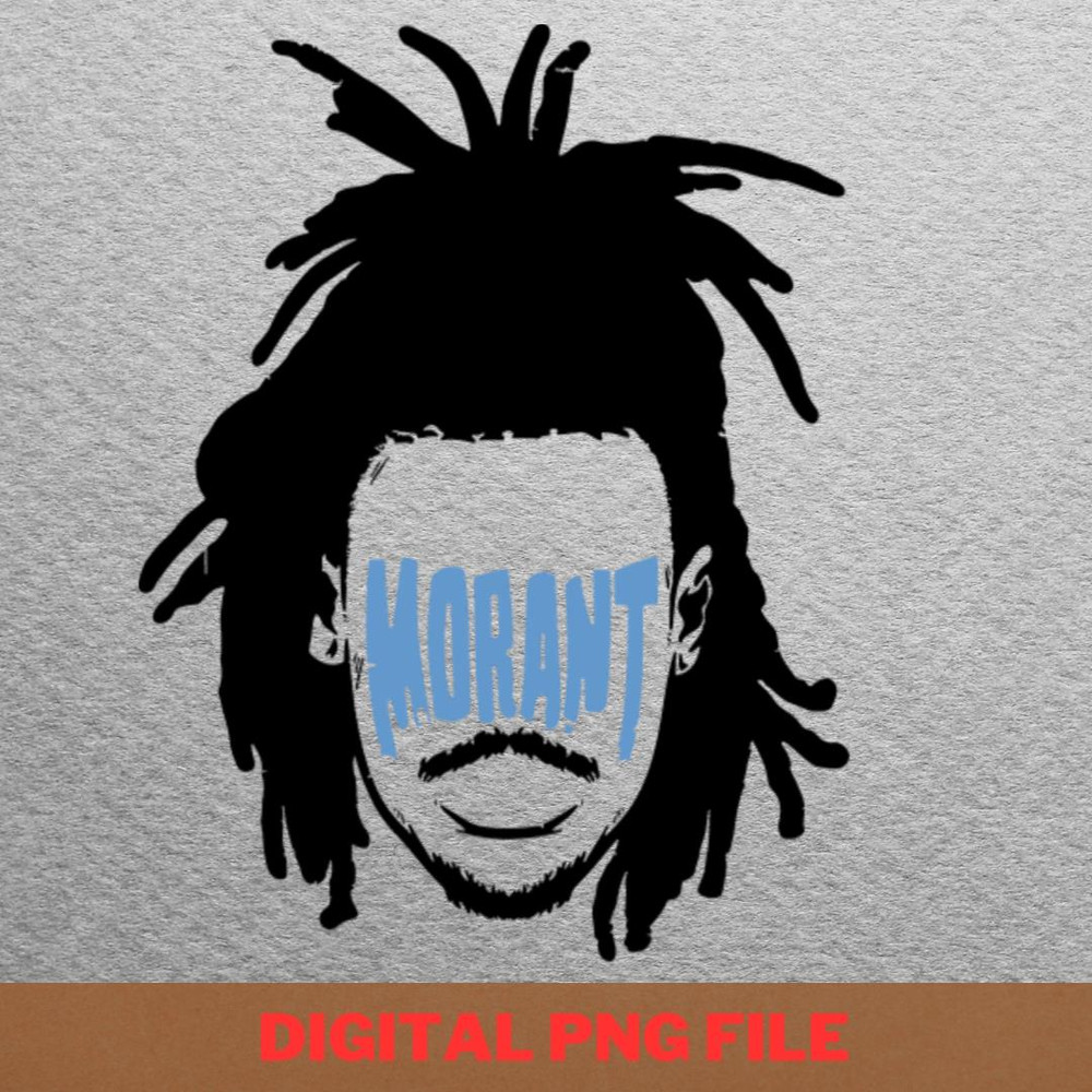 Ja Morant Glory PNG, Ja Morant PNG, Basketball Player Digital Png Files.jpg
