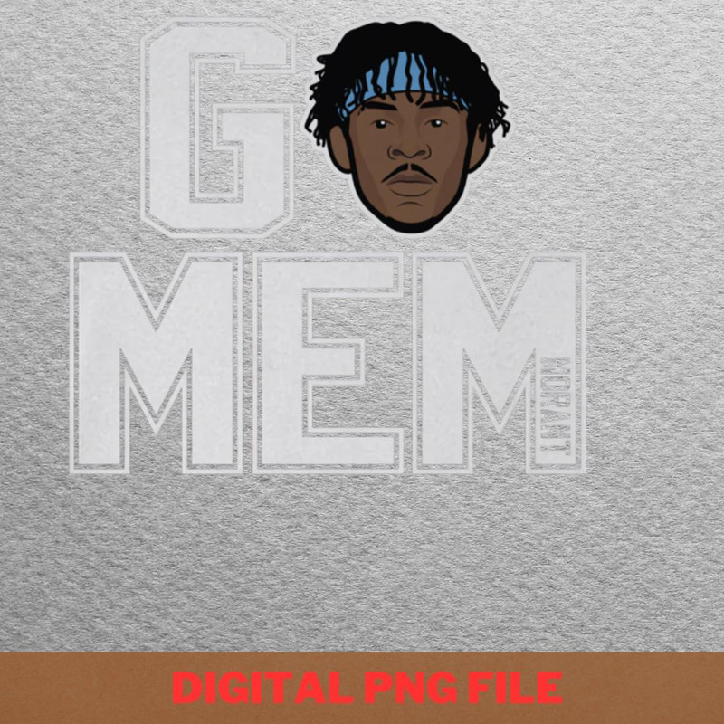 Ja Morant Grace PNG, Ja Morant PNG, Basketball Player Digital Png Files.jpg