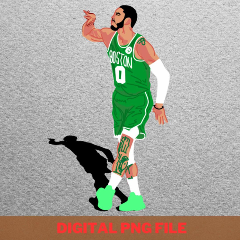 Jayson Tatum Cements PNG, Jayson Tatum PNG, Basketball Player Digital Png Files.jpg