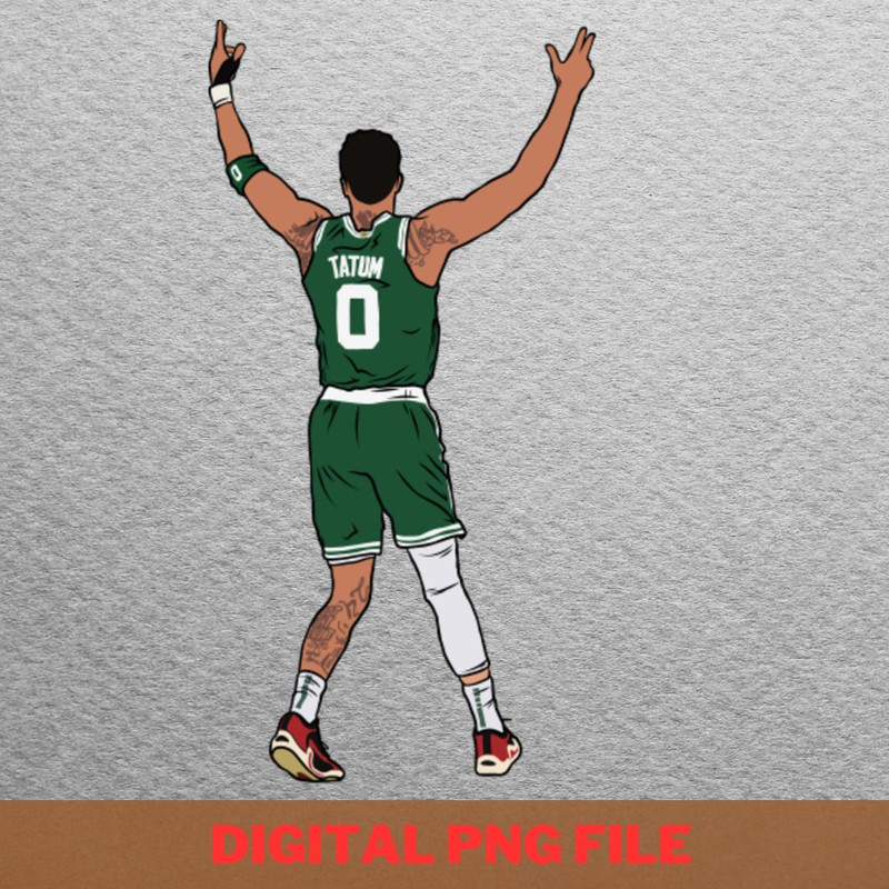 Jayson Tatum Curls PNG, Jayson Tatum PNG, Basketball Player Digital Png Files.jpg