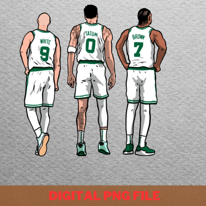 Jayson Tatum Improvises PNG, Jayson Tatum PNG, Basketball Player Digital Png Files.jpg