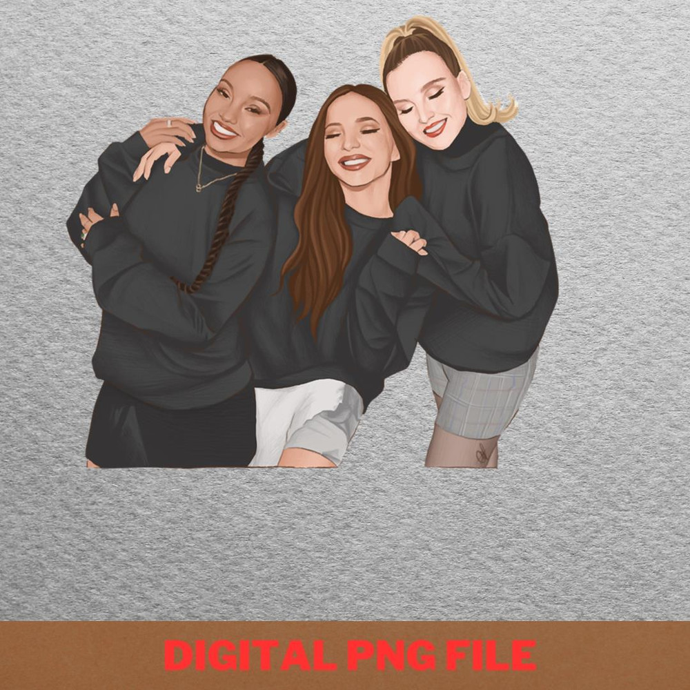 Little Mix Glitter PNG, Girlgroup PNG, Girlgroup Digital Png Files.jpg