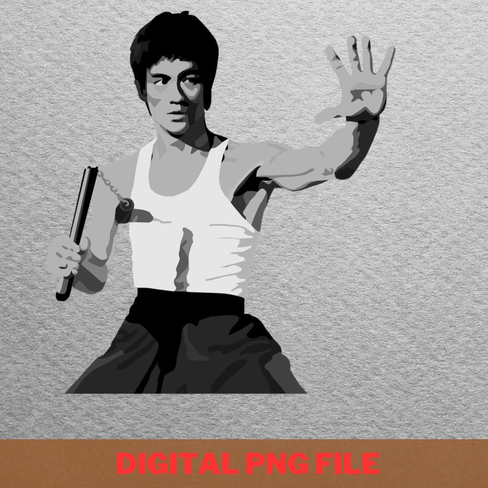 Bruce Lee Agility PNG, Bruce Lee PNG, Kung Fu Digital Png Files.jpg
