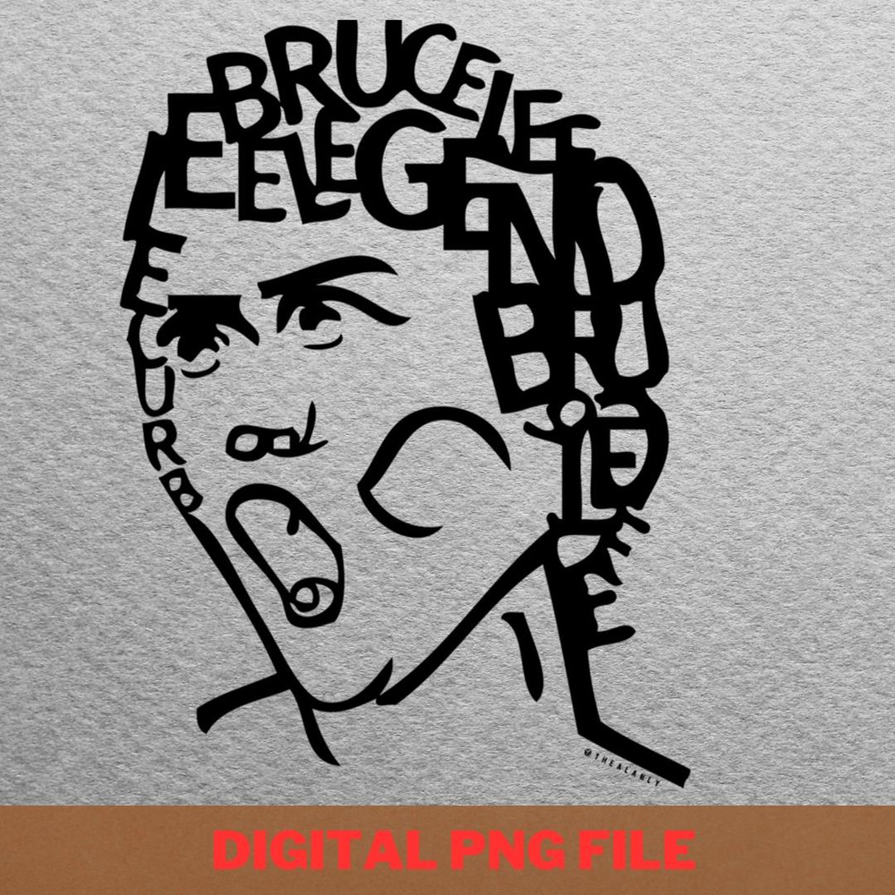 Bruce Lee Elusive PNG, Bruce Lee PNG, Kung Fu Digital Png Files.jpg