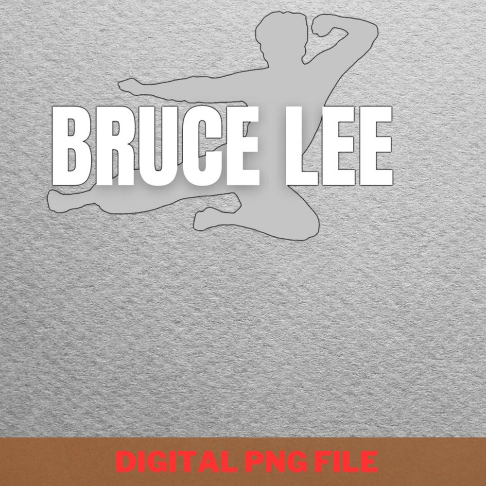 Bruce Lee Focused PNG, Bruce Lee PNG, Kung Fu Digital Png Files.jpg