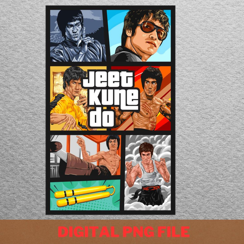 Bruce Lee Hardwork PNG, Bruce Lee PNG, Kung Fu Digital Png Files.jpg