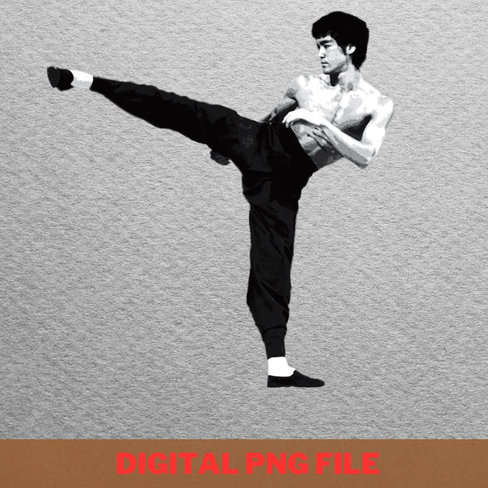 Bruce Lee Instruct PNG, Bruce Lee PNG, Kung Fu Digital Png Files.jpg