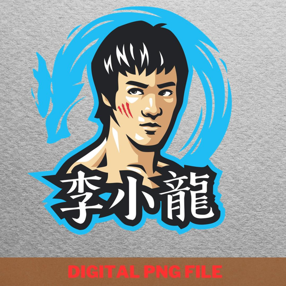 Bruce Lee Strength PNG, Bruce Lee PNG, Kung Fu Digital Png Files.jpg