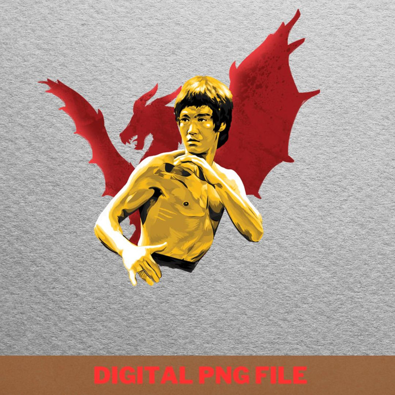 Bruce Lee Vitality PNG, Bruce Lee PNG, Kung Fu Digital Png Files.jpg
